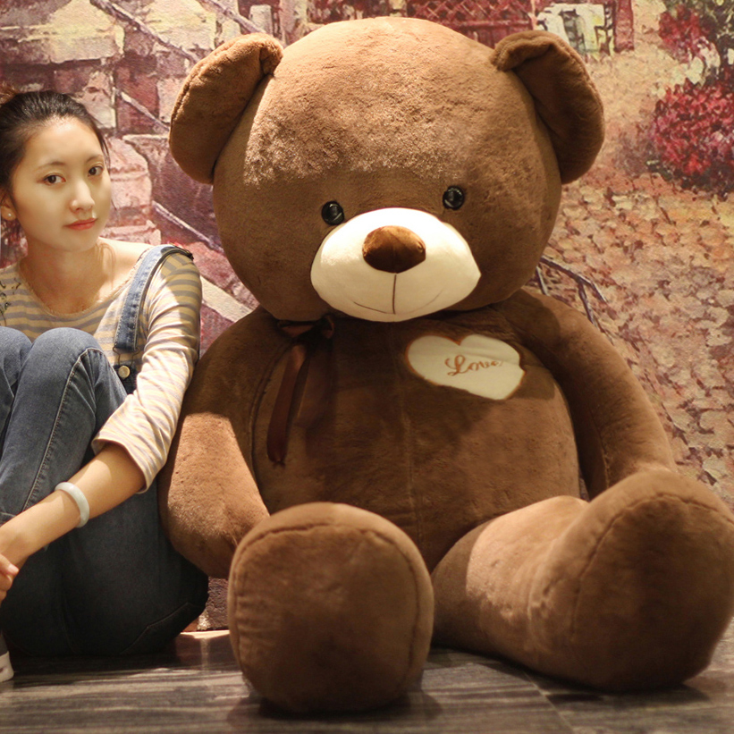 대형 인형 정품 테디 팬더 곰 봉제 장난감 포옹 걸레 생일 선물 소녀