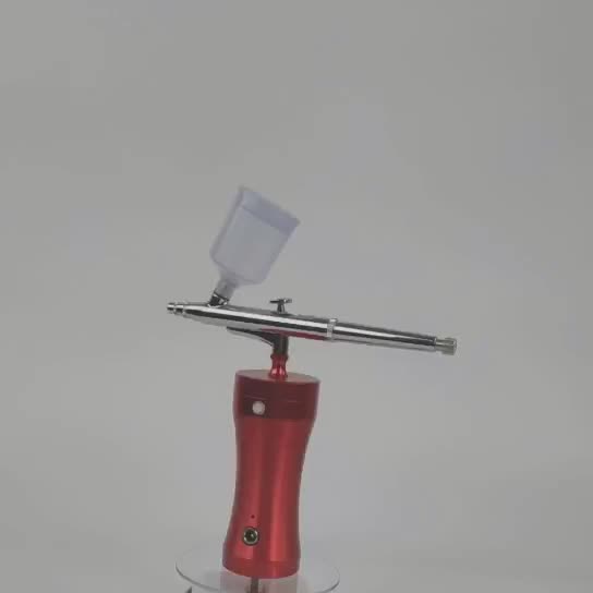 DG02 미니 충전식 그림 공기 펌프 건담 손으로 만든 모델 색칠 휴대용 마크 에어 브러쉬 높은 전압 세트