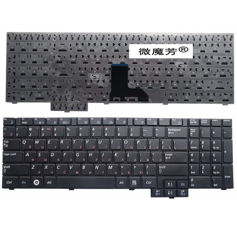 RU 블랙 삼성 R528 R530 R540 R620 R517 R523 RV508 R525 노트북 키보드 러시아어