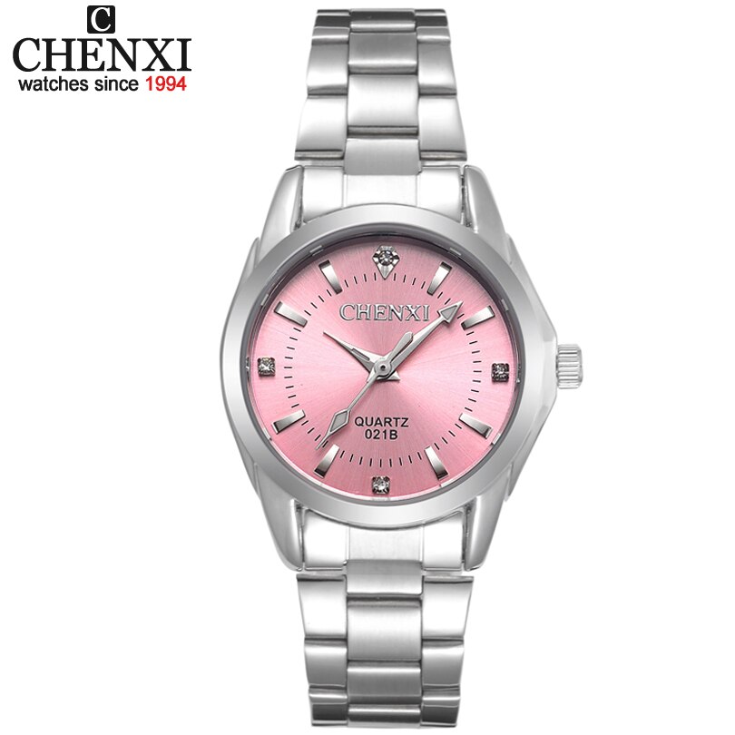 6 패션 색상 CHENXI CX021B 브랜드 relogio 럭셔리 여성 캐주얼 시계 방수 패션 드레스 손목