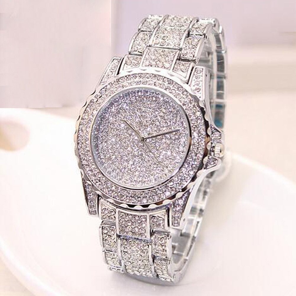 남성 시계 패션 별이 빛나는 다이아몬드 럭셔리 아날로그 쿼츠 솔리드 컬러 관련 제품 50