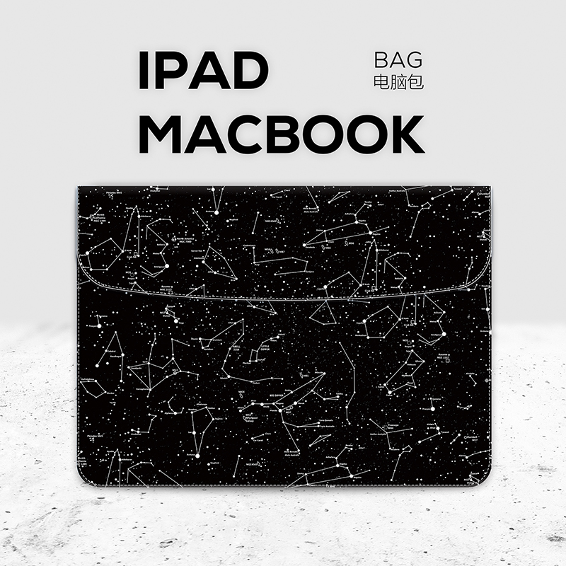 별자리 애플 노트북 가방 macbookair pro11 12 13 15 인치 라이너 가방 보호 슬리브