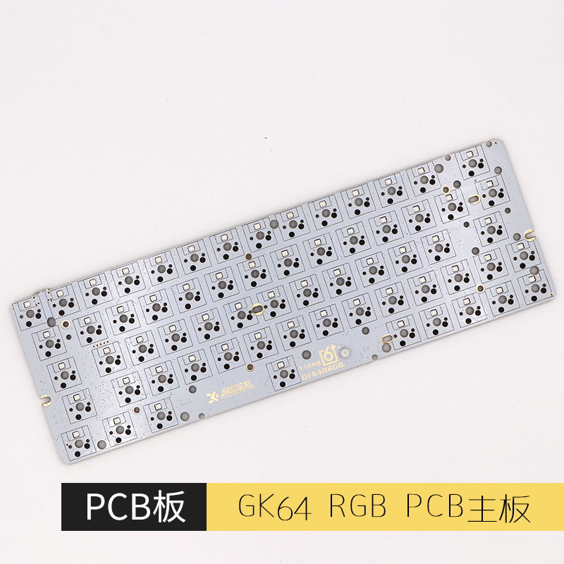 eek GK64S PCB 듀얼 모드 마더 보드 기계식 키보드 키트 핫 스왑 블루투스 무선 RGB 음악 리듬