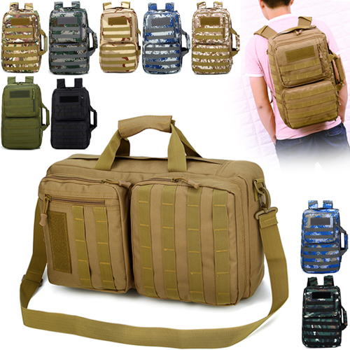 위장 배낭 야외 여행 등산 낚시 배낭 컴퓨터 가방 방수 핸드백 어깨 메신저 육군 팬 책가방