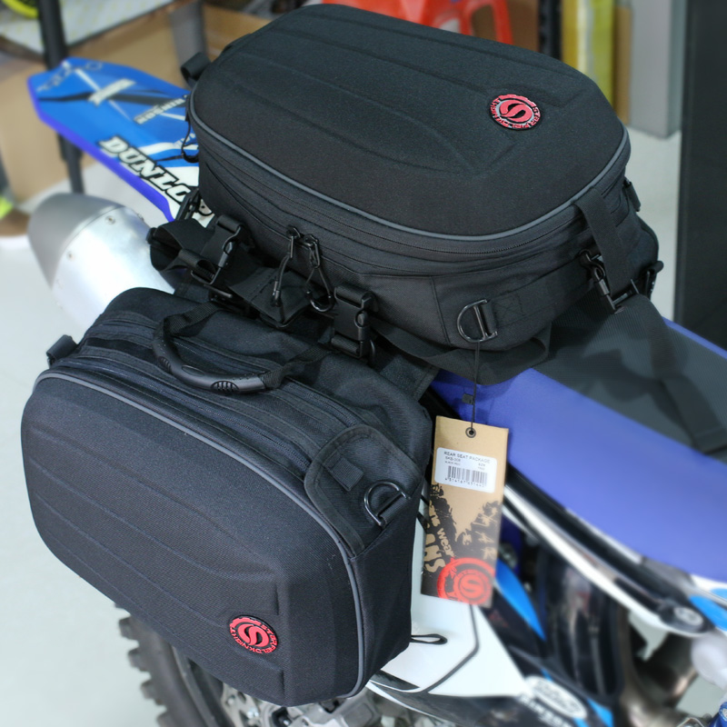 오토바이 측 가방 방수 안장 가방 가방 가방 기사 배낭 뒷 좌석 다목적 어깨에 매는 가방 오토바이 가방을 타고