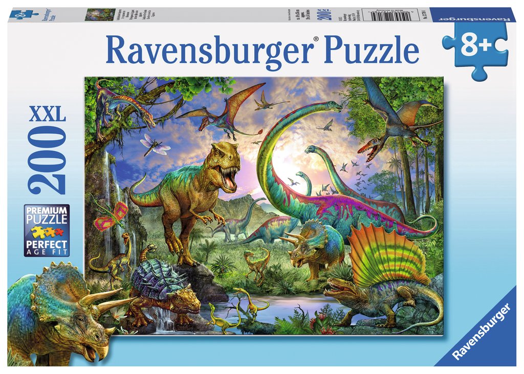 퍼즐 Ravensburger Dinosaurs 수입 완구 200pcs