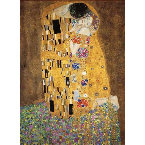 [재고 있음] Ravensburger가 Klimt와 독일에서 수입 한 퍼즐 그림 1000 장을 입맞춤