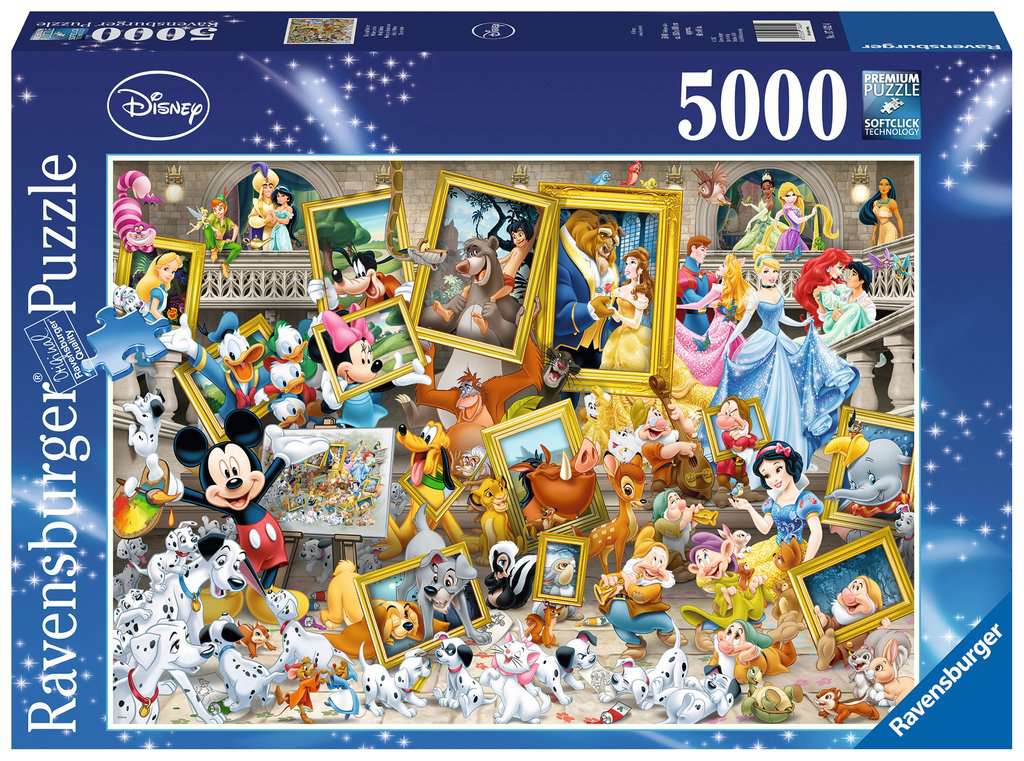 [Spot] Ravensburger 디즈니 가족 초상화 독일 수입 퍼즐 장난감 5000 조각