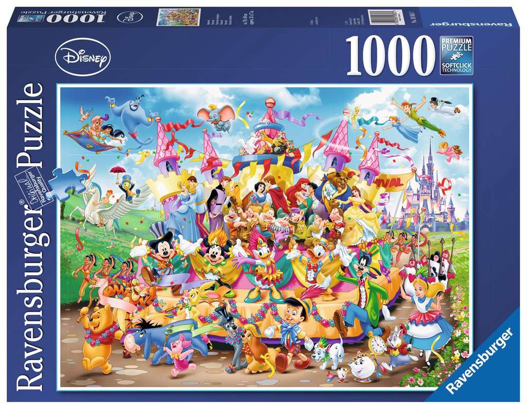퍼즐 Ravensburger Disney Carnival 직수입 완구 1000pcs
