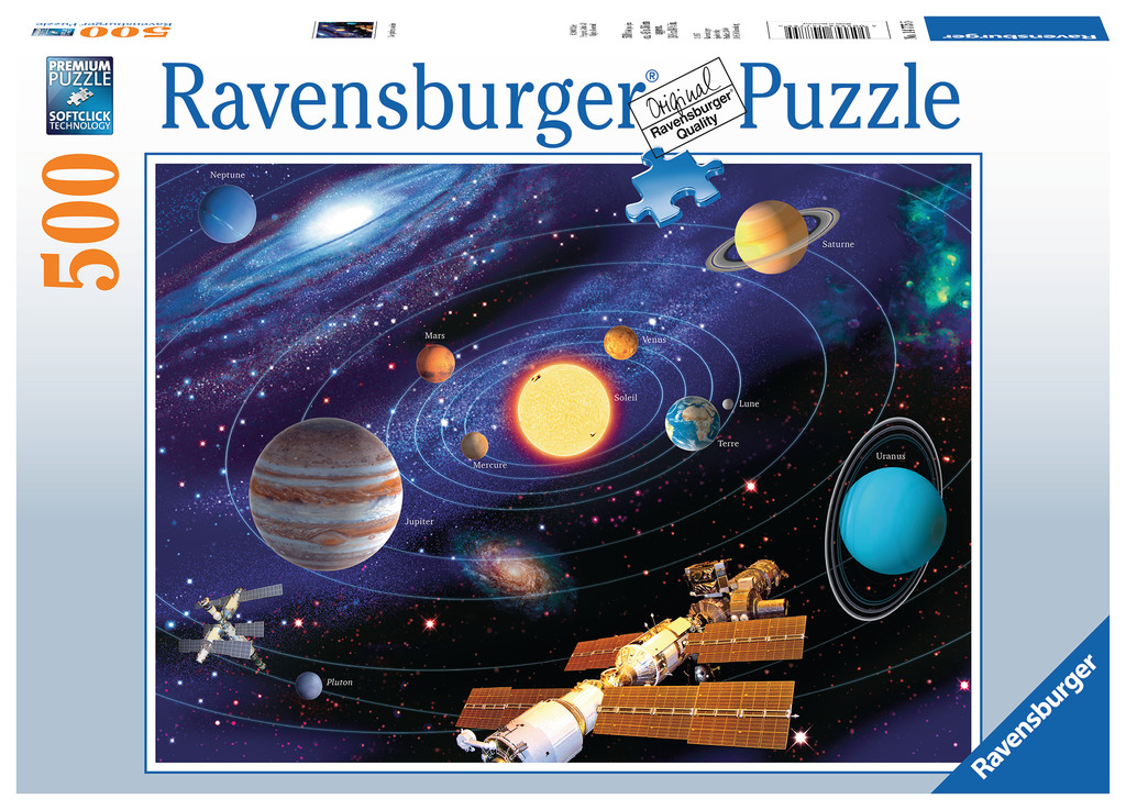 퍼즐 Ravensburger Solar System 수입 완구 500pcs