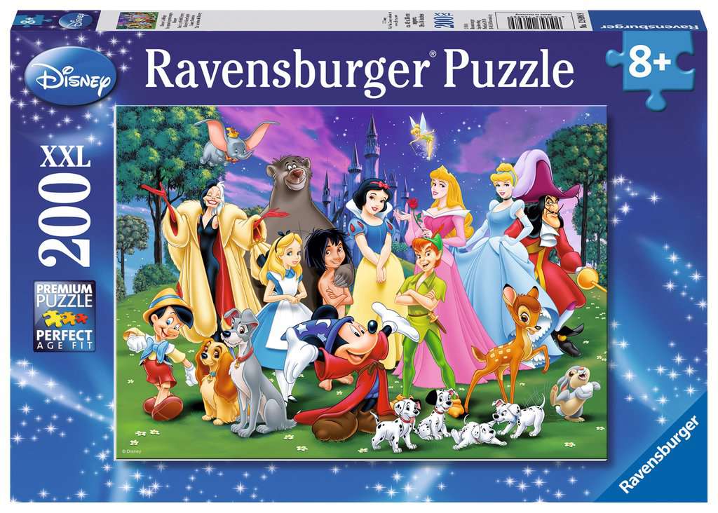 퍼즐 Ravensburger Disney Family Portrait 수입 직소퍼즐 200pcs