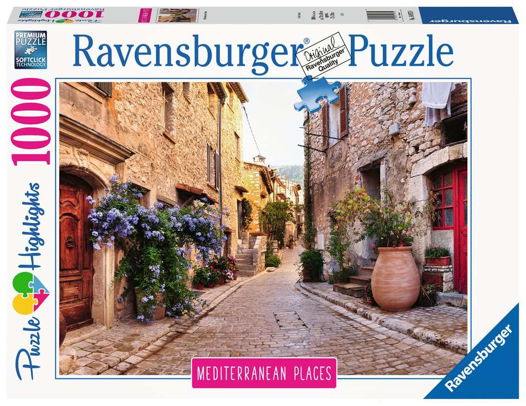 [재고 있음] Ravensburger 지중해 프랑스 독일 수입 퍼즐 교육 완구 1000 장