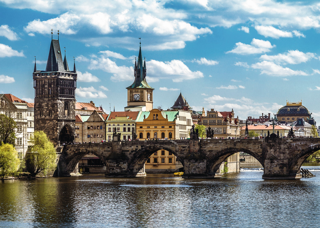 [Spot] Ravensburger Prague Charles Bridge 독일에서 수입 한 퍼즐 1000 개