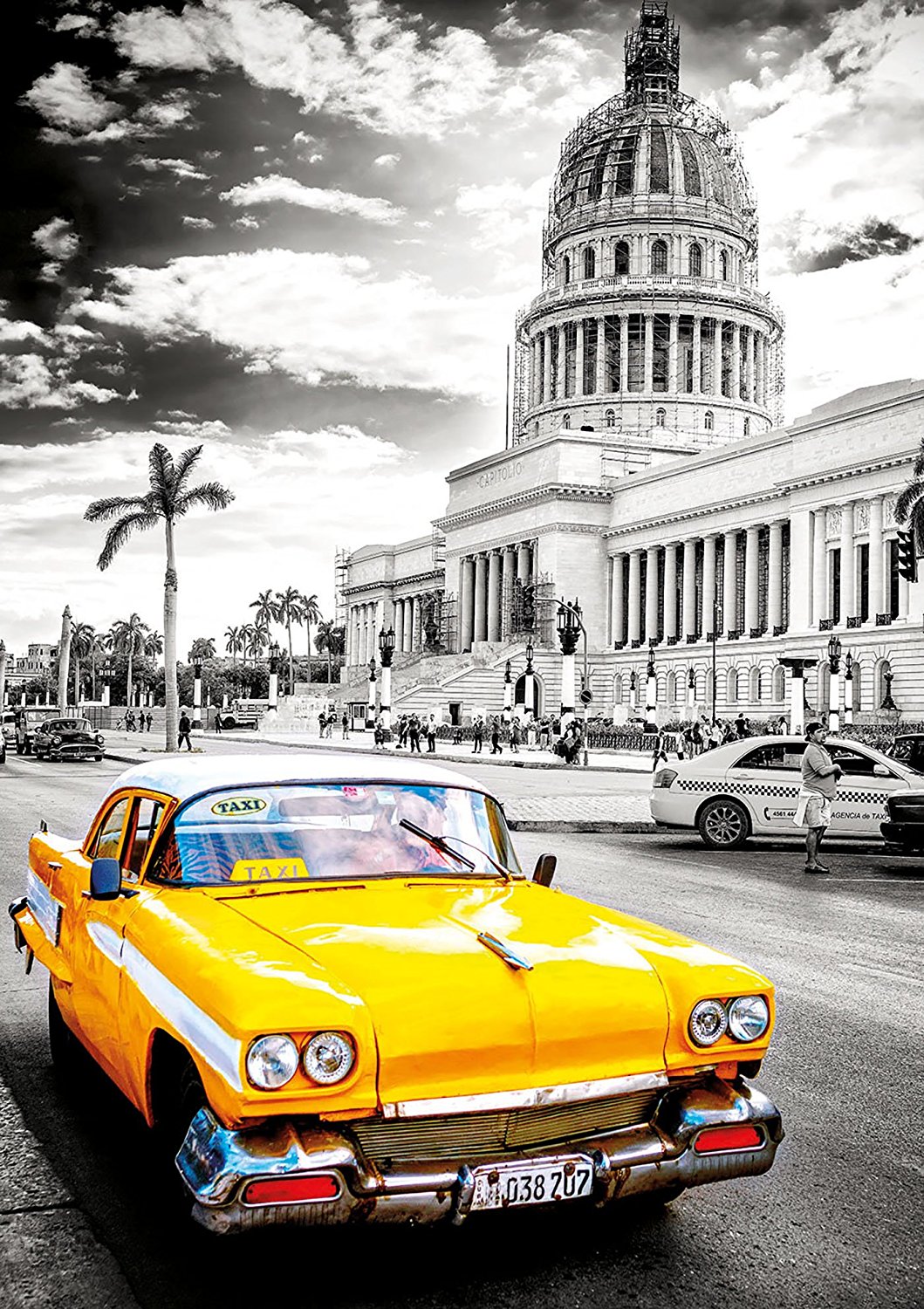 퍼즐 Educa Cuban taxi 수입 직소 pcs 르누아르 1000pcs