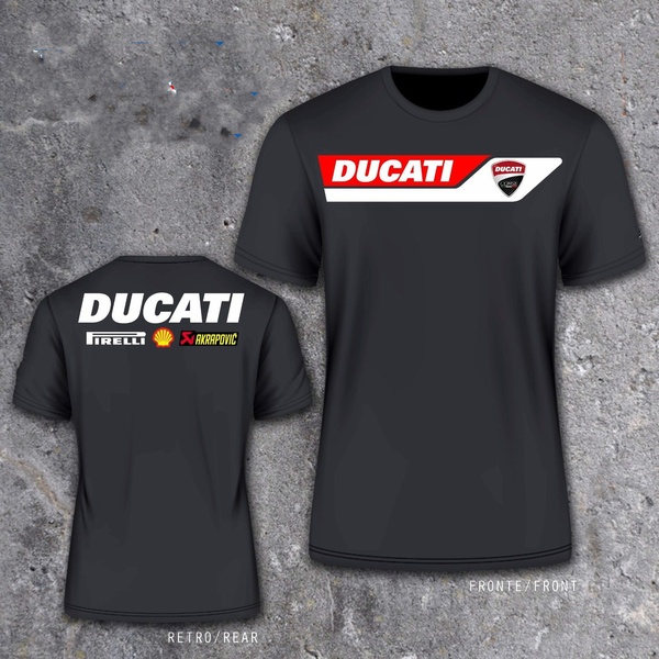 Ducati 오토바이 반팔 MOTOGP 공장 팀 레이싱 티셔츠 무거운 기관차 기사 문화 셔츠 캐주얼 여단 승마