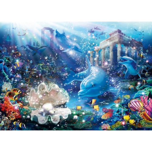 퍼즐 EPOCH 해저 보물 빛나는 1000pcs 3000pcs