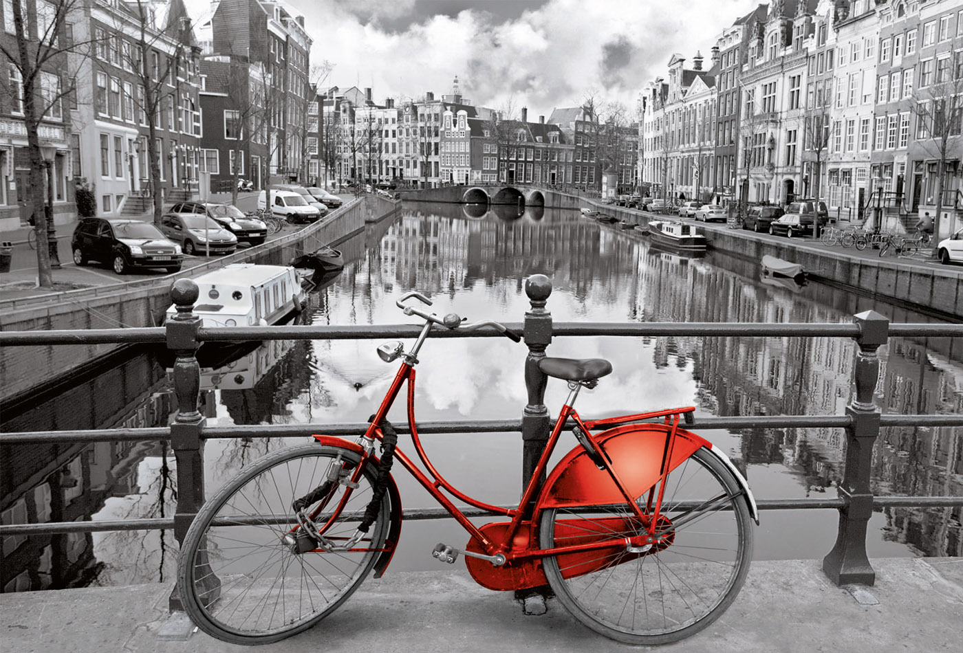 퍼즐 Educa 네덜란드 자전거 3000pcs 수입 르누아르 완구