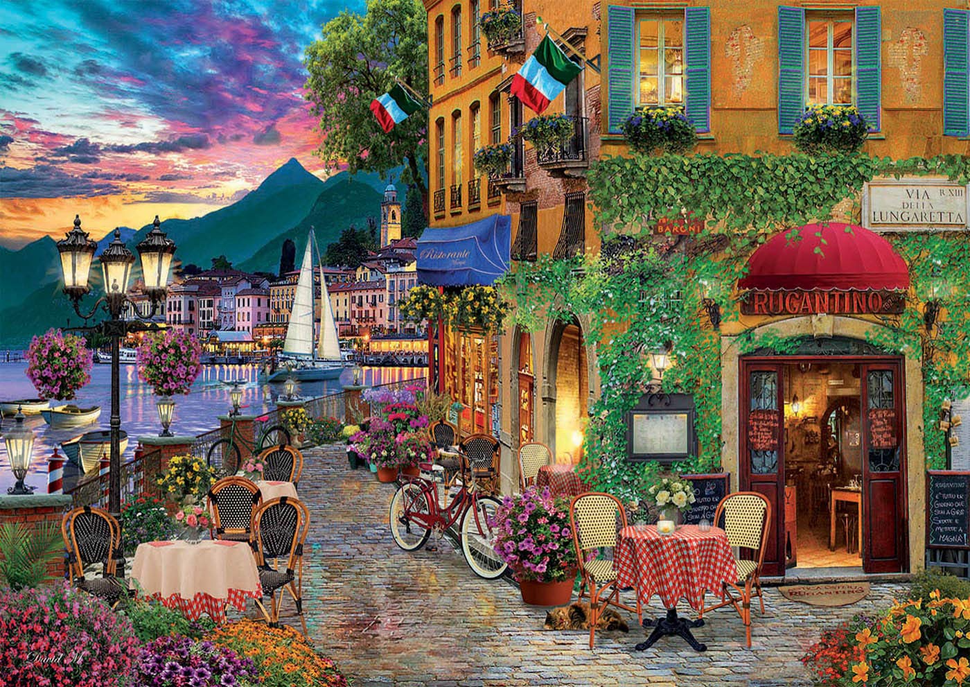 [Spot] Educa Italy Fascination 2000 Pieces 스페인 수입 퍼즐 르 누아 장난감