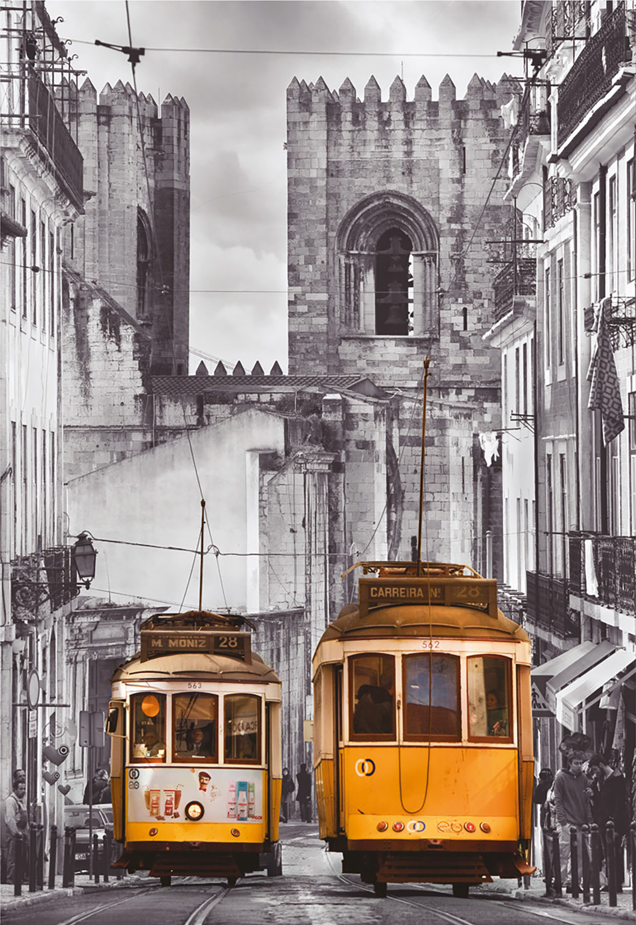 [Spot] Educa Lisbon Old Town 1500 Pieces 스페인 수입 퍼즐 르 누아 장난감