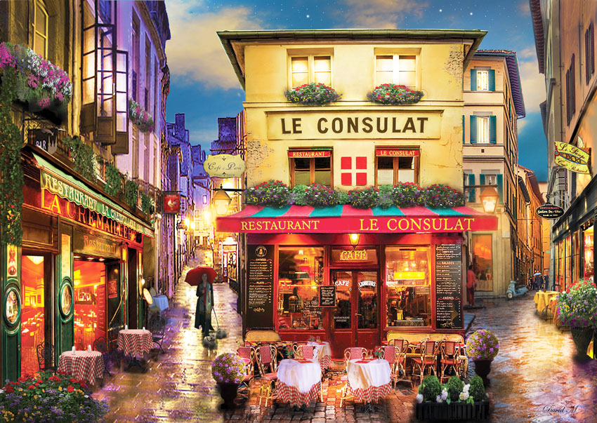 [재고 있음] Perre Paris 레스토랑 유럽 수입 퍼즐 교육 완구 1500 매