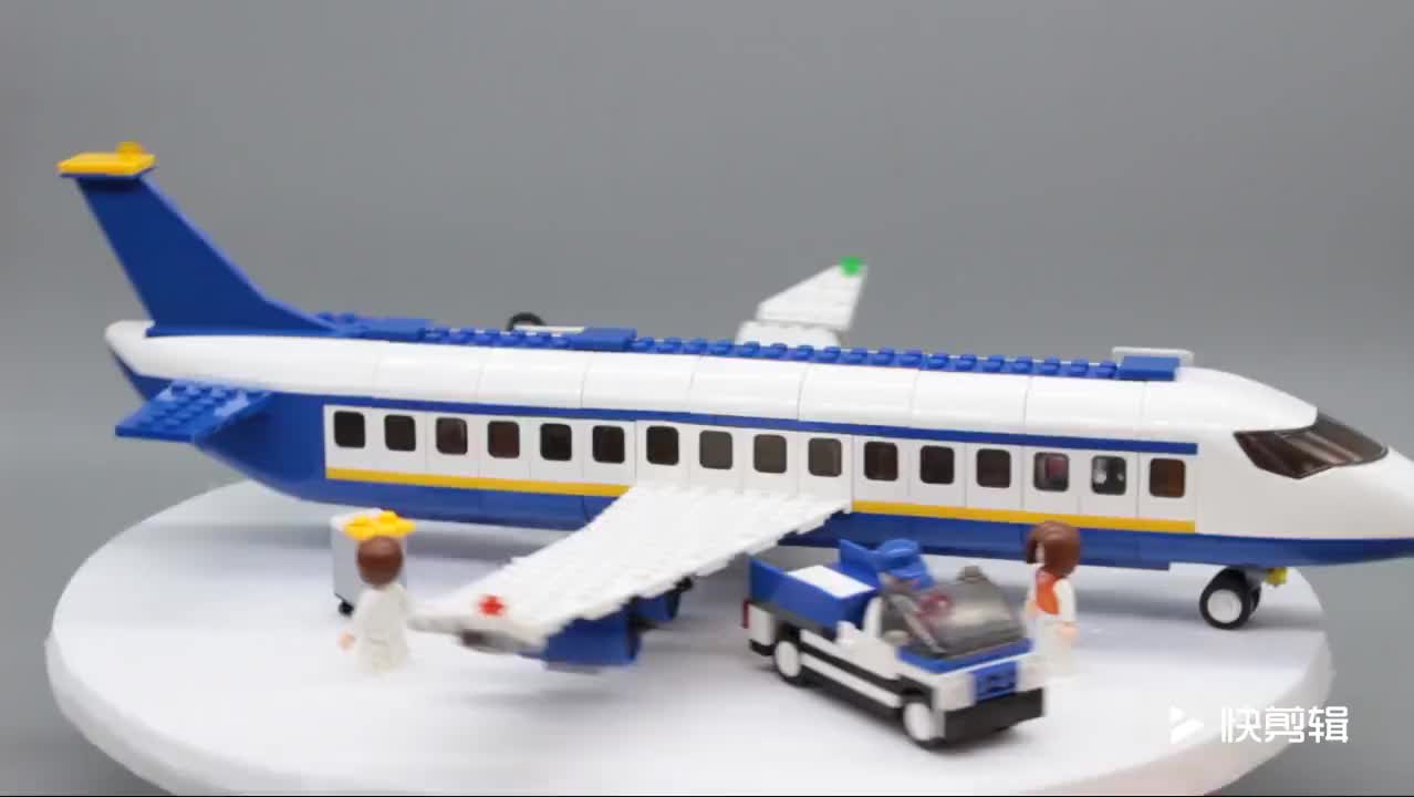 LEGO City Series Airbus Airliner Boys 교육용 장난감 비행기 모델과 호환 가능