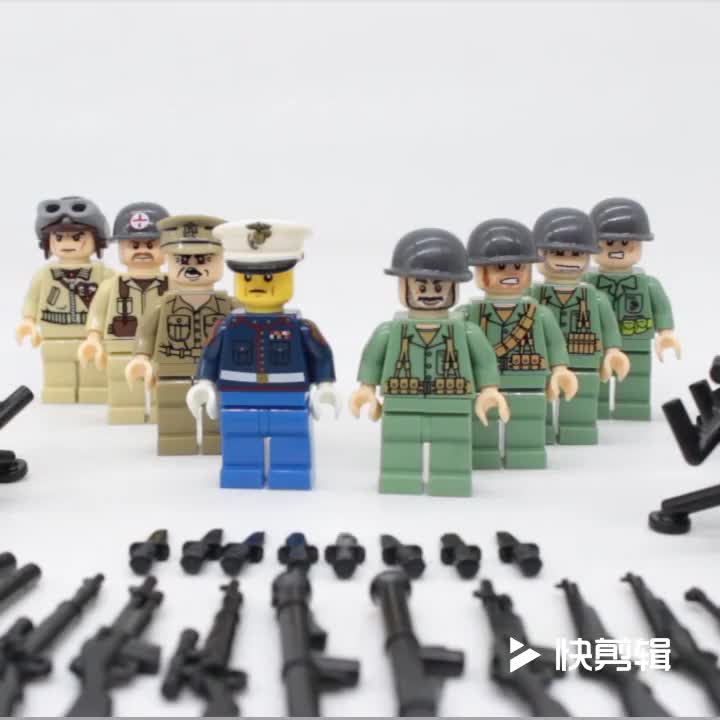 레고호환 군사 시리즈 도시 경찰 폭동 Minifigures 소년 어린이 교육 장난감 무기 조립 빌딩 블록
