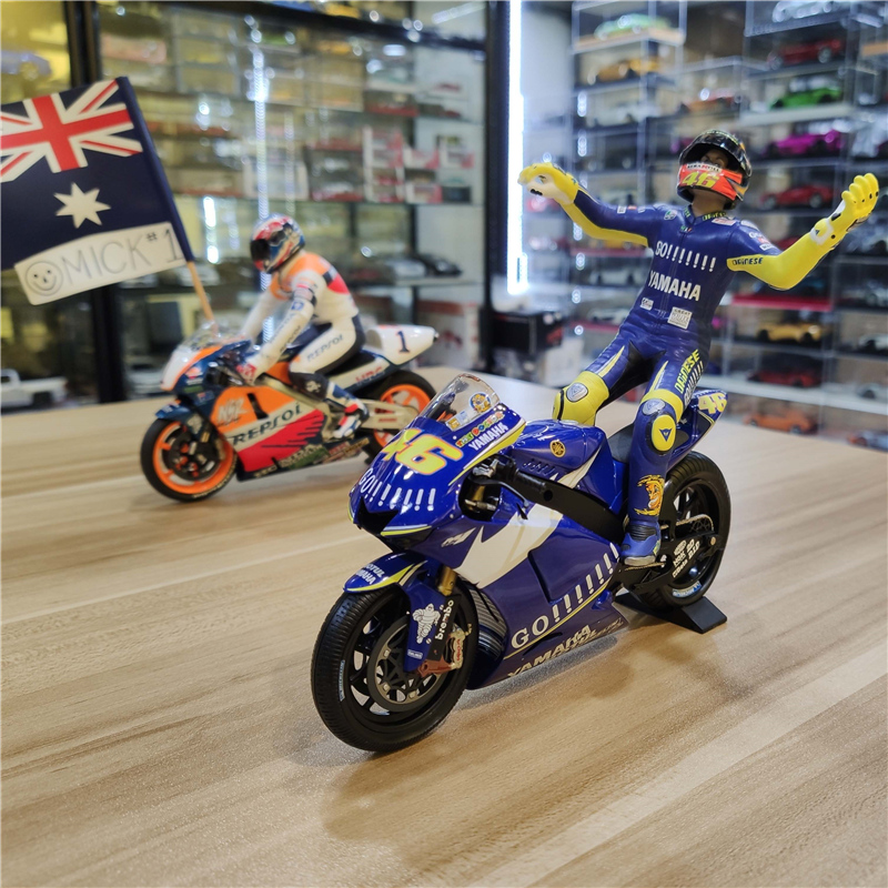 Minichamp 미니 컷 1:12 혼다 야마하 MotoGP 오토바이 모델 컬렉션 선물