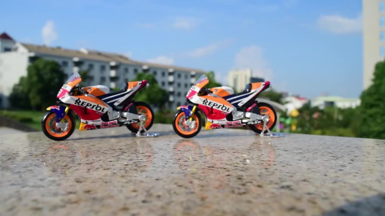 Meritor Figure 118 Moto GP 2018 Honda RCV Wei Shuang Team 26 No. 93로드 레이싱 합금 모델