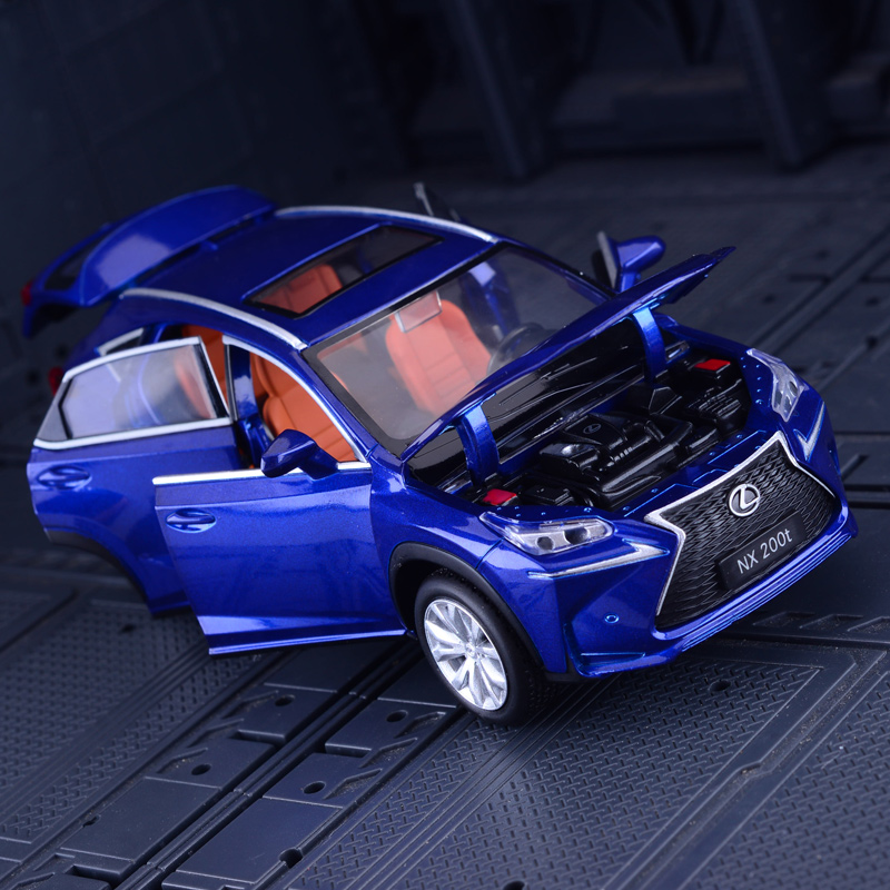 시뮬레이션 렉서스 NX200T 합금 자동차 모델 장난감 SUV 금속 LEXUS 장식품