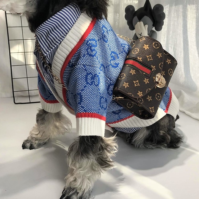 애완견 개 고양이 옷 가을 겨울 의류 브랜드 슈나우저 방법 테디 Corgi 두꺼운 따뜻한 스웨터