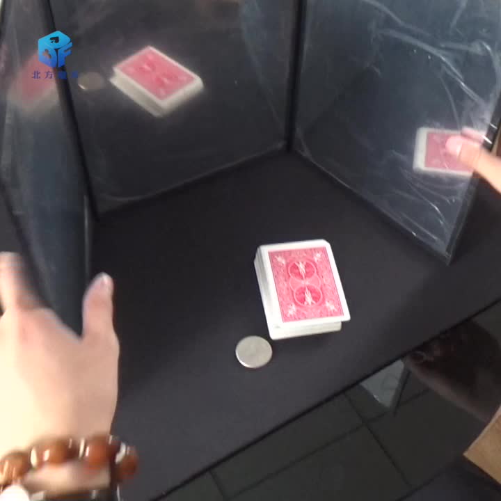 북부 마술 보조 소품 입체 거울 동전 카드 연습 도구