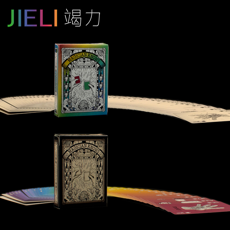 마술 수집 마술 도구는 808 장의 카드를 자르려고 노력합니다. MAGICIAN KNOWS 마술사의 카드
