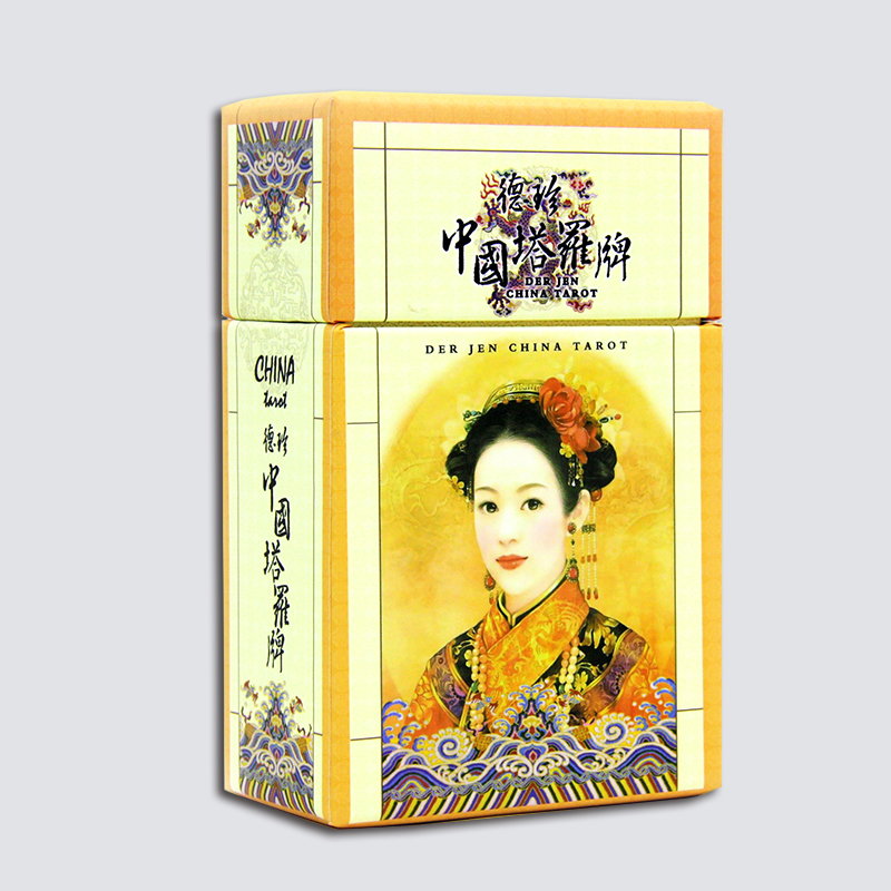 타로 카드 초보자 중국 점 튜토리얼 가방 보드 게임 카드의 전체 세트