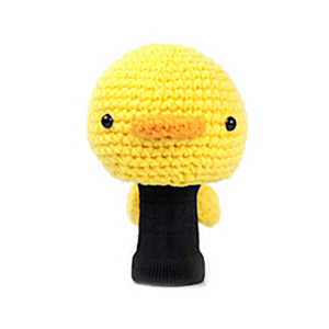 AMIMONO _Cute Little Yellow Duck 골프 No. 1 우드 커버 헤드 A219-A