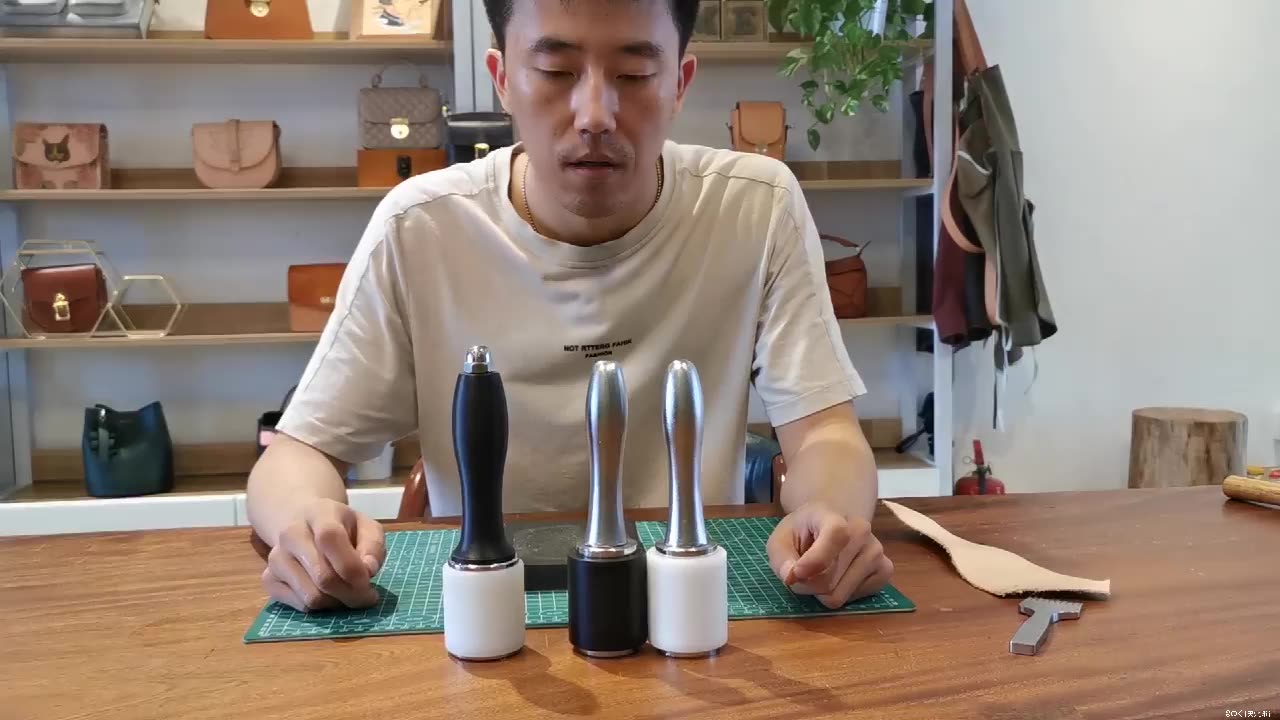 2019 제품 Zhihui 수제 DIY 가죽 도구 나일론 조각 망치 다이아몬드 절단 자리