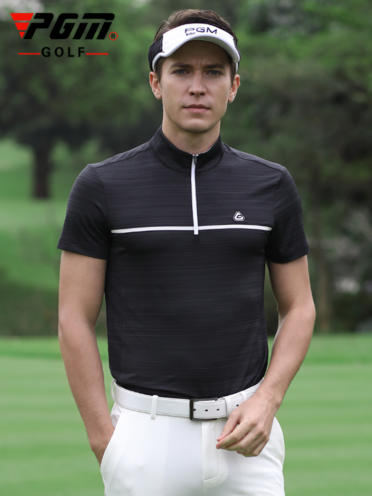 PGM 2020 여름 골프 의류 남성 반팔 티셔츠 통기성 및 빠른 건조 스포츠웨어