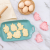 쿠키 스탬프 유니콘 비스킷 금형 플라스틱 3d 입체 만화 베이킹 가정용 귀여운 누르는 설탕 퐁당 스탬퍼