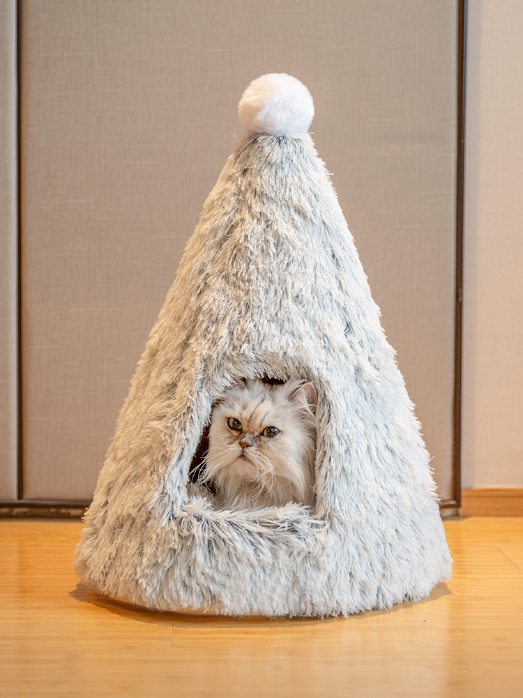 고양이 쿠션하우스 쿠션 사계절 범용 동봉 보력 성 집 유형 별장 매트 수면 용품 침대