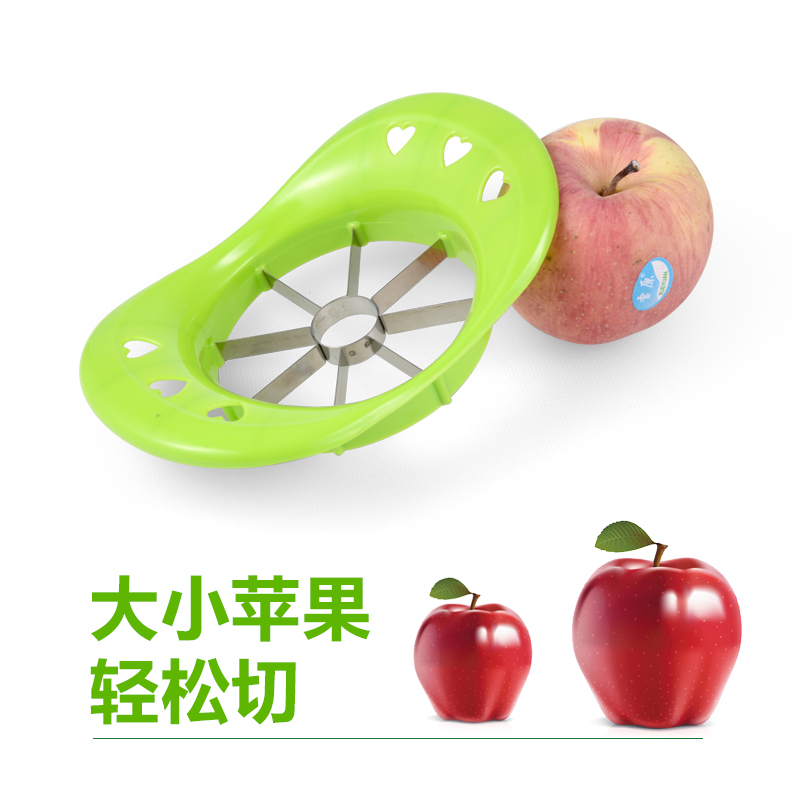 과일 커터 애플 수박 슬라이서 분리기 컷 아티팩트 나이프 스테인레스 스틸 대형 커널 링 도구