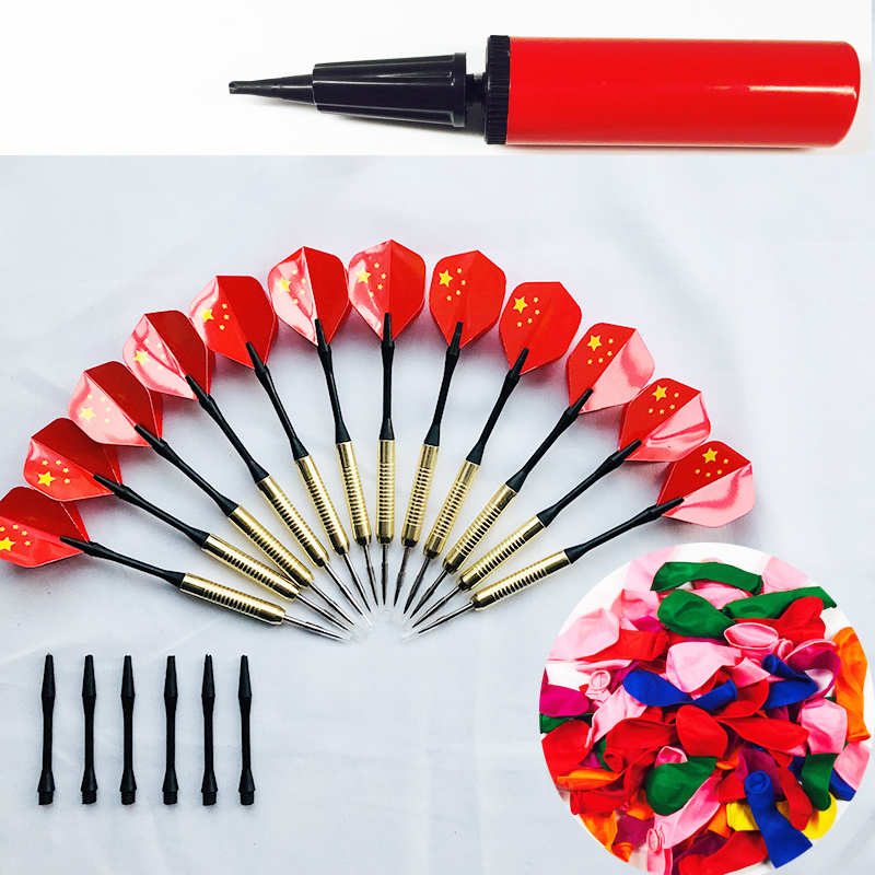 다트핀 국기 다트 12 패키지 가격 성인 게임 전문 핀 스틱 풍선 나이프 바 장난감