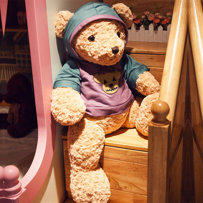 귀여운 테디 베어 인형 곰 폭력적인 곰 봉제 장난감 봉제 인형 소녀 베개 포옹 곰 침대 게으른