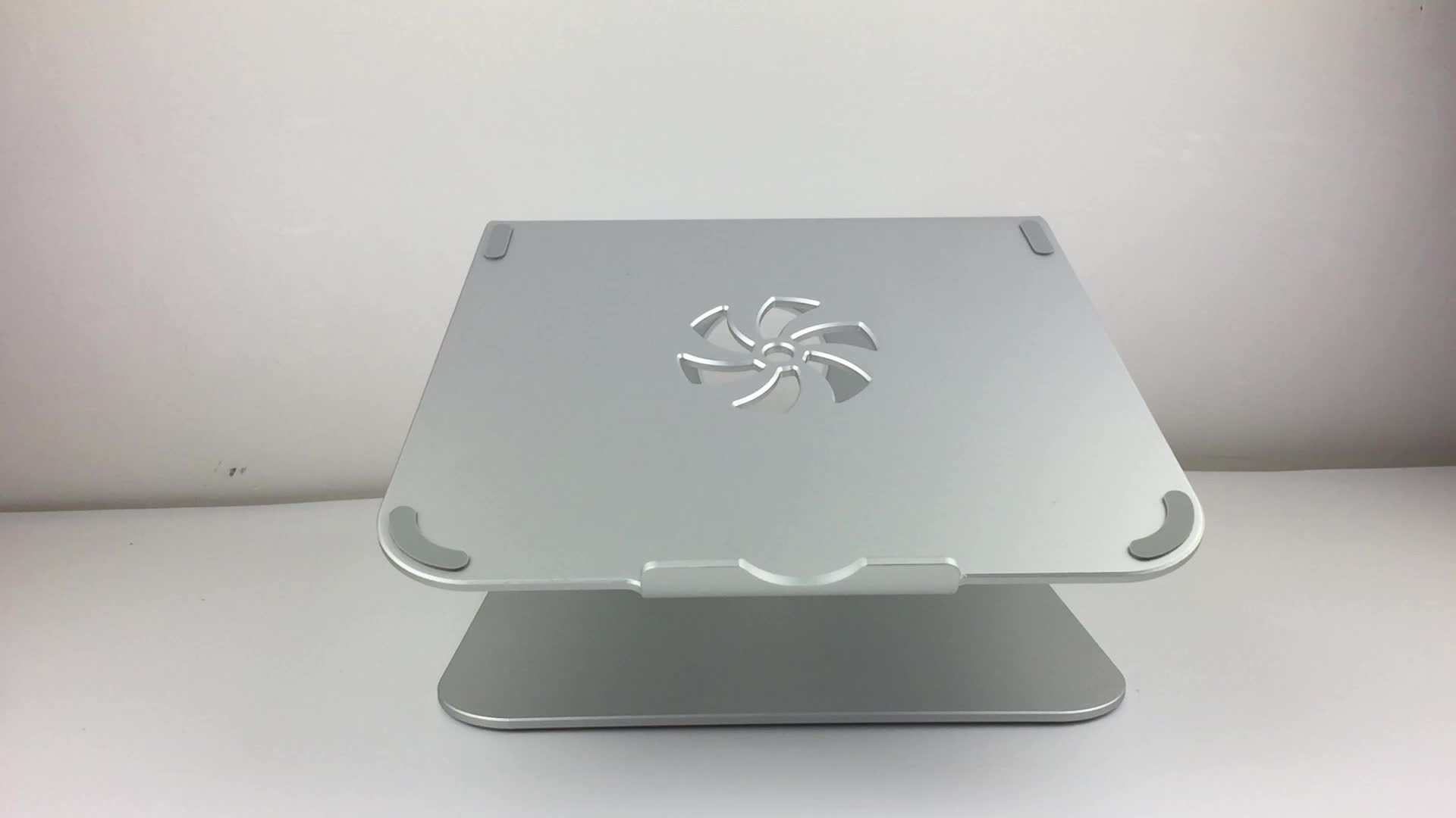소나무와 사이프러스 수직 노트북 컴퓨터 브래킷 브래킷 사무실 Mac 데스크탑 방열 증가 알루미늄 합금 중단 선반