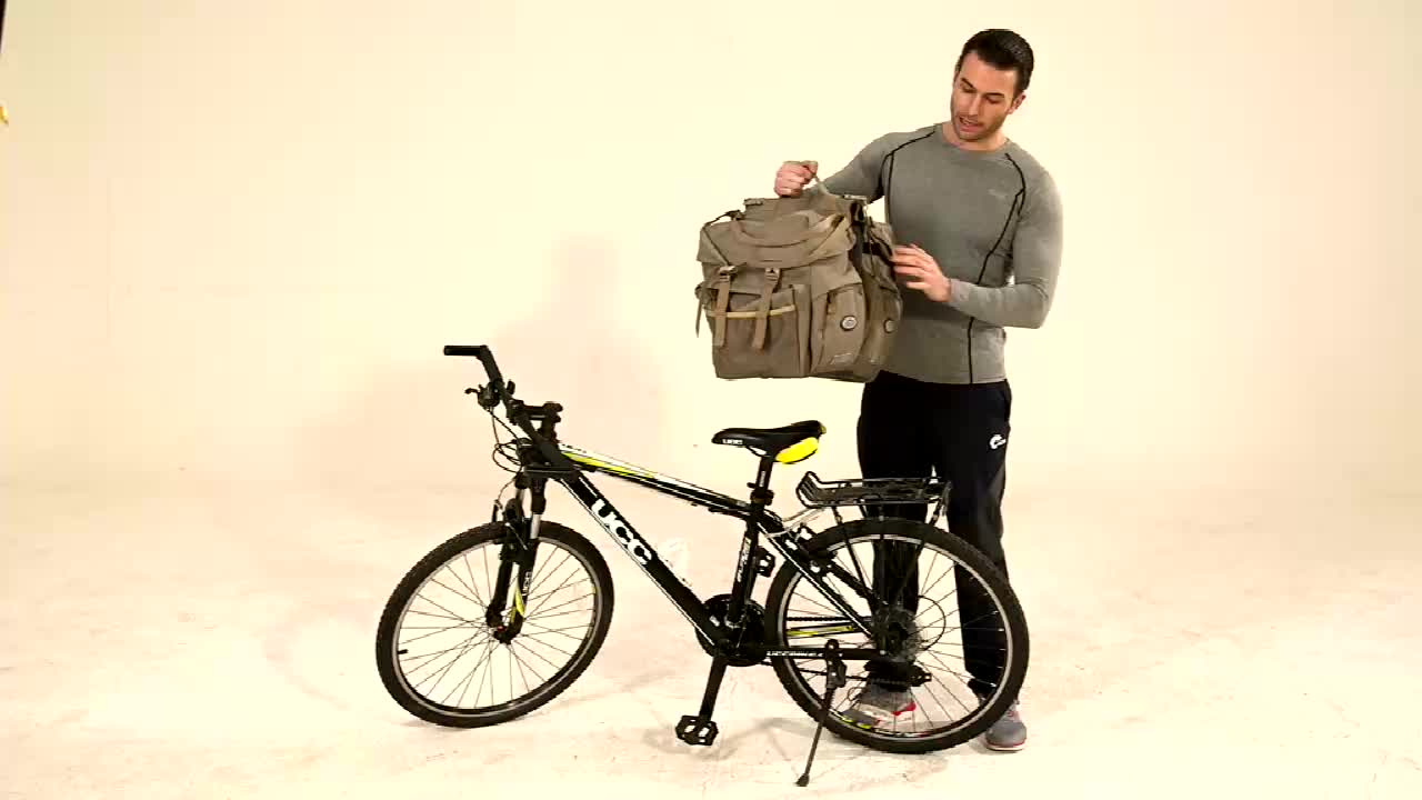 야외 자전거 산악 자전거 가방 장거리 라이딩 장비 사천-티베트 라인 후면 선반 가방 후면 낙타 가방 대용량