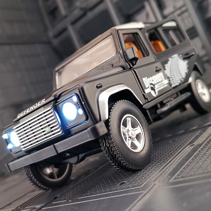 시뮬레이션 발견은 오프로드 차량 Jeep Land Rover 자동차 모델 합금 장난감