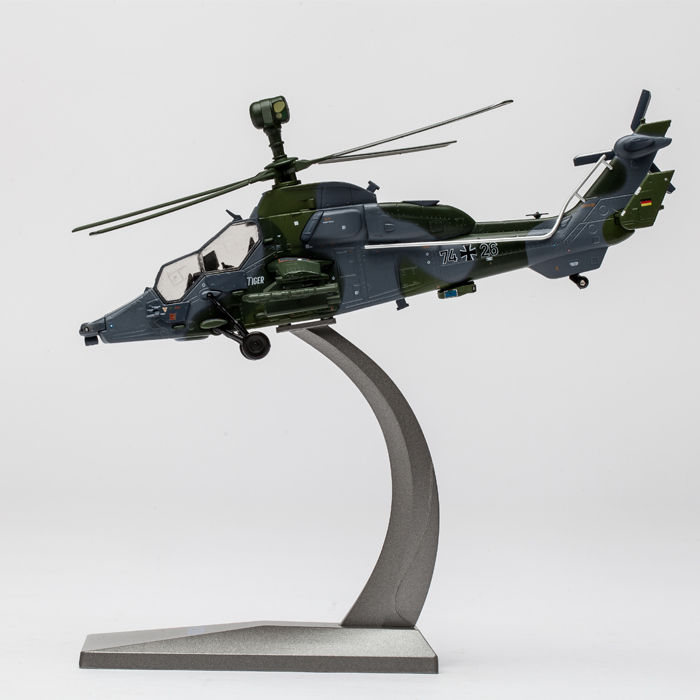 AF1 헬리콥터 모델 유럽 EC665 타이거 건쉽 합금 완성 스팟