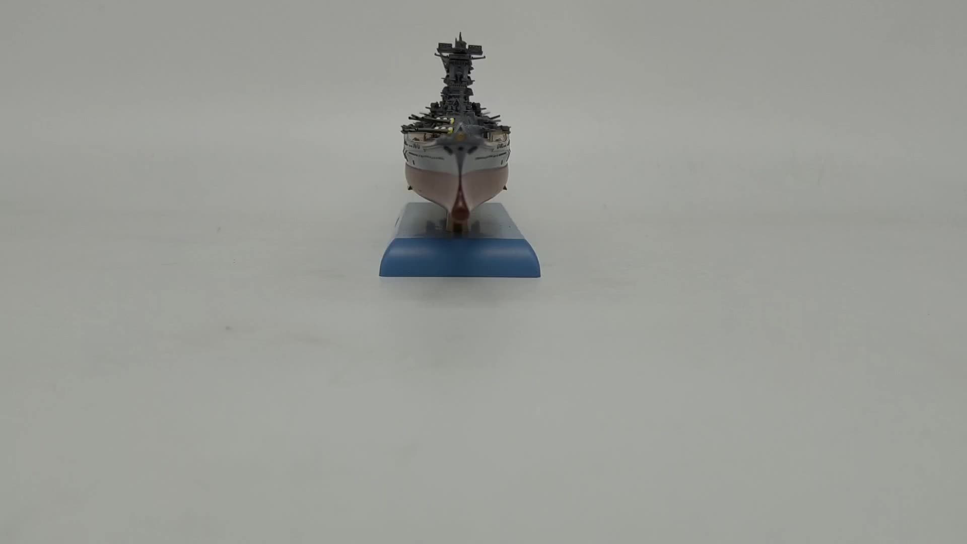 1/1000 일본 연합 함대 야마토 전함 모델 합금 선체 정적 시뮬레이션 완성