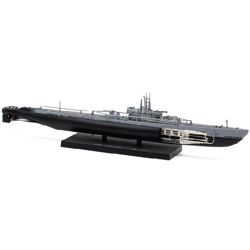 1/350 정품 USS 워터 제트 물고기 시뮬레이션 군사 합금 장식 정적 완성 된 잠수함 선박 모델
