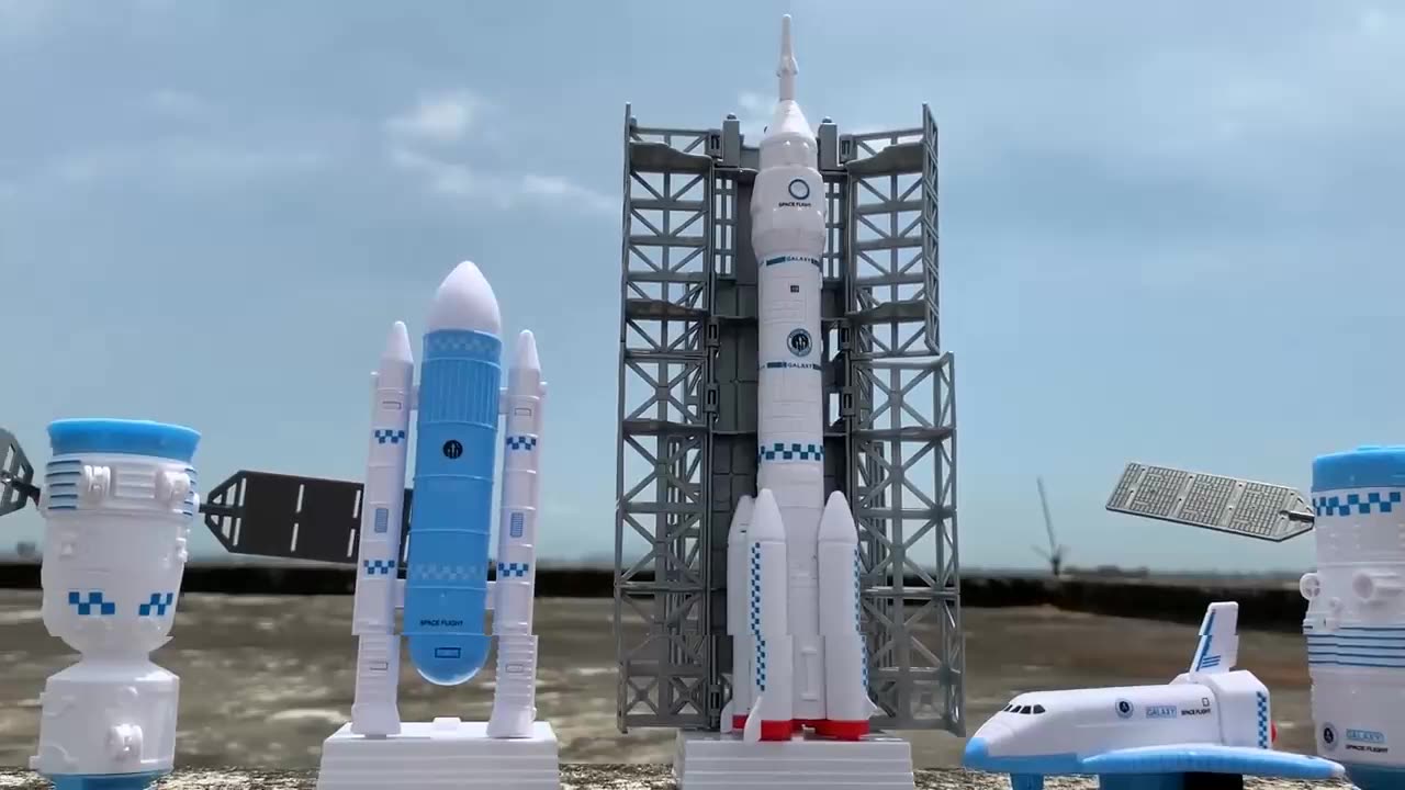 로켓 장난감 우주선 Z 비행기 모형 우주 탐사 팀 철수 자동차 발사 퍼즐