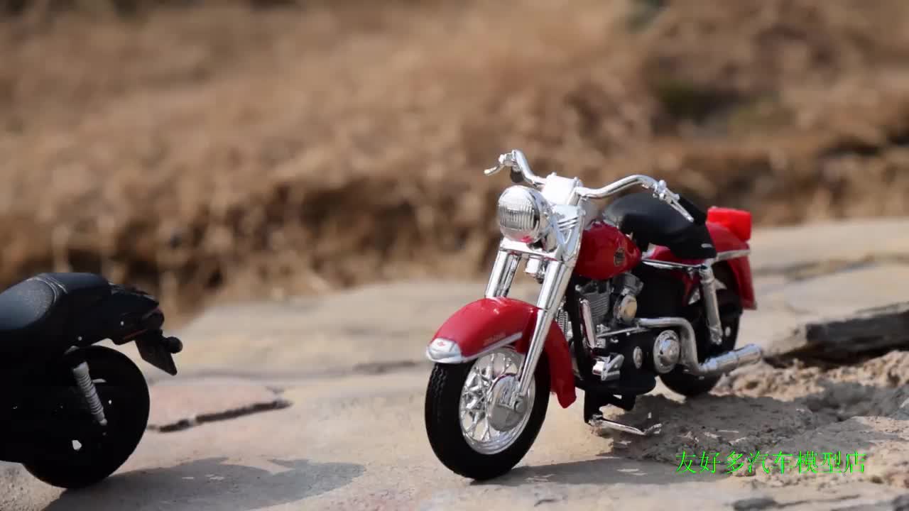 Harley-Davidson 빈티지 유산 봄 선물 컬렉션 재미있는 장식품 모조 합금 오토바이 모델