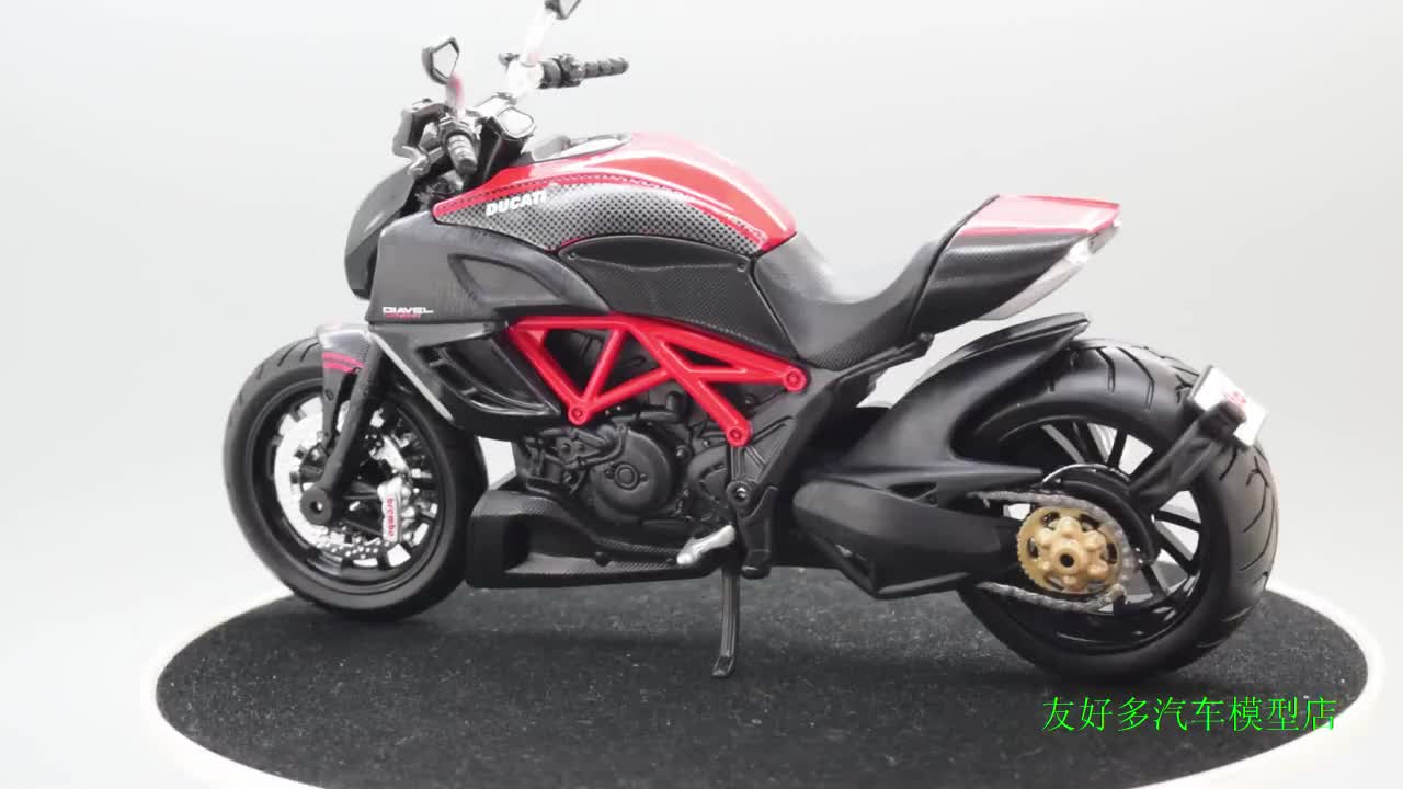 Ducati Devil DIAVEL Meritor Figure 1/12 시뮬레이션 합금 오토바이 모델 기관차 컬렉션 선물